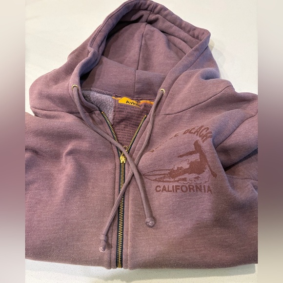 Aviator Nation zip up sweatshirt. - Picture 6 of 8